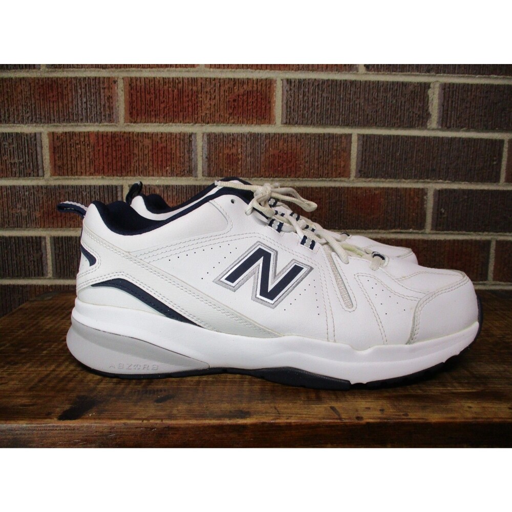 New Balance Mens 608v5 Training Walking Shoes MX608WN5 White 11 4E Extra Wide